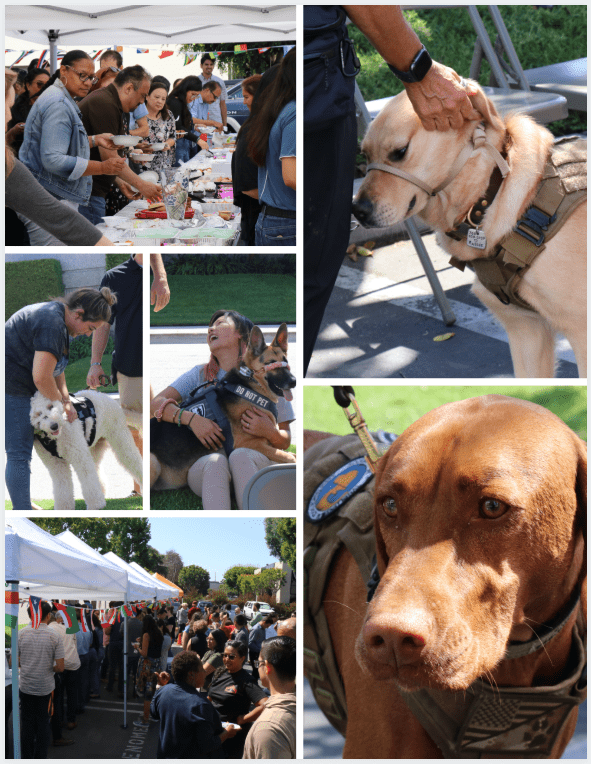 Next Step Service Dogs event with Phenomenex and Dogtopia