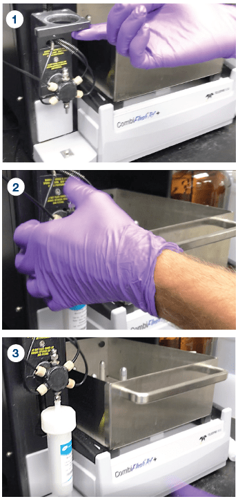 Steps to install your Claricep Flash Column onto a CombiFlash Rf Instrument.