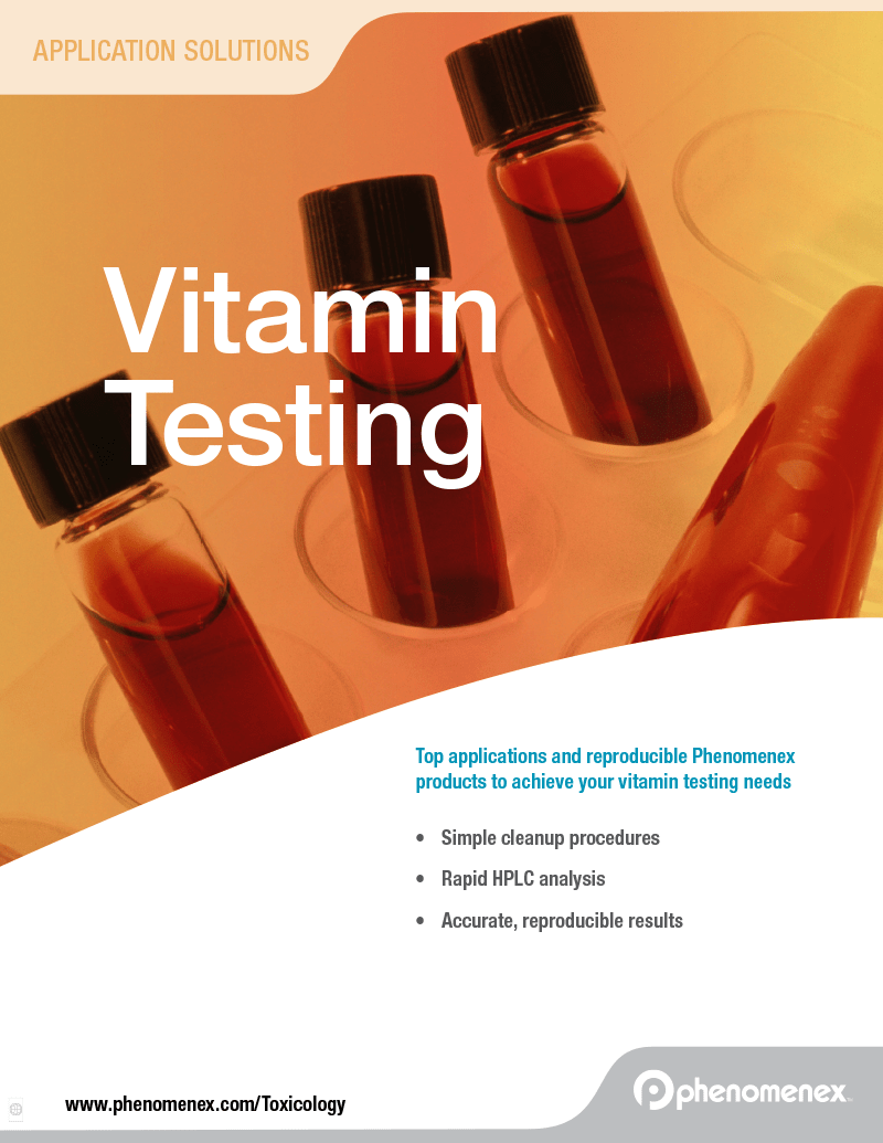 Vitamin Testing Brochure