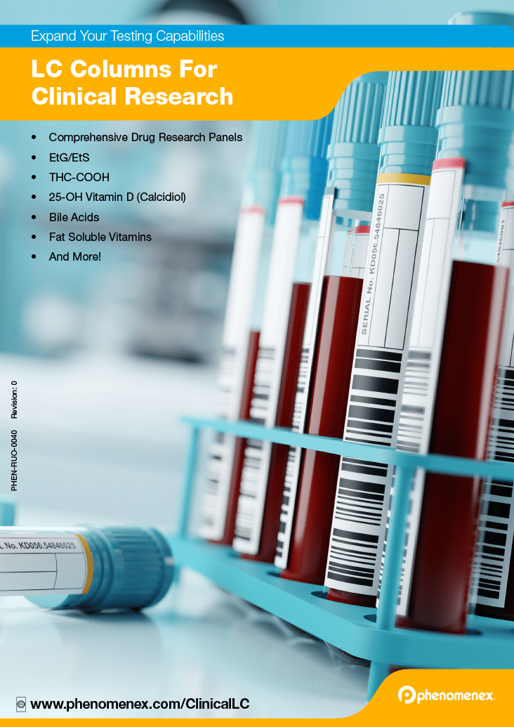 LC Columns For Clinical Research