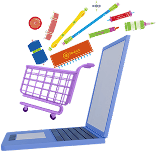 shop online graphic
