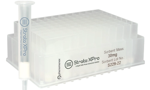 Strata-X PRO Solid Phase Extraction A Rapid Solid Phase Extraction Solution