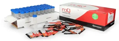 Don't settle for any QuEChERS kit…roQ QuEChERS kits exemplifies Quick, Easy, Cheap, Effective, Rugged for multiresidue pesticide clean-up  
