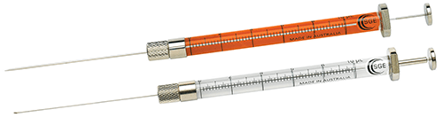 SGE syringes for Rheodyne and Valco valves